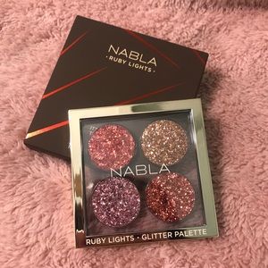 NEW- Nabla Ruby Lights Glitter Palette
